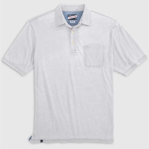 NWT $98 Johnnie-O The Local 3-Button Polo in Quarry sz M - Picture 2 of 4
